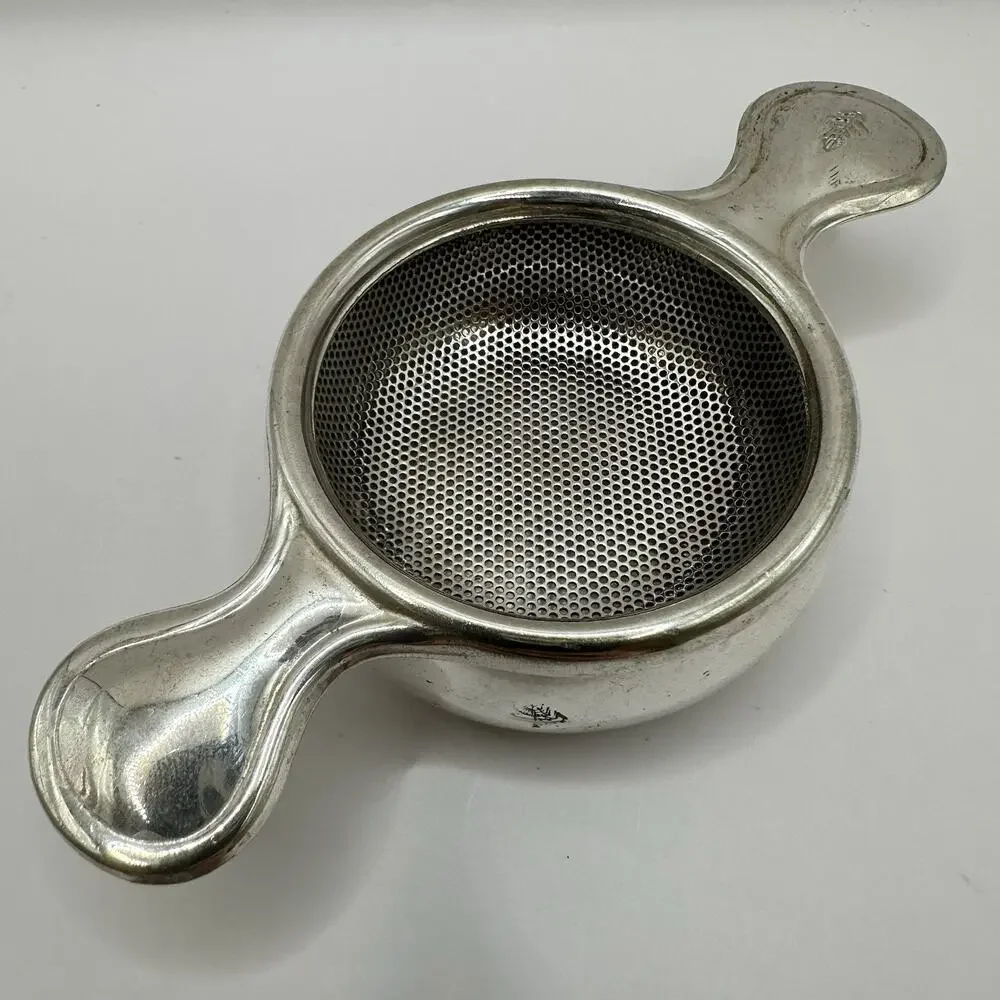 Arthur Price Silver Plated Tea Strainer Holder Stand Silverplate England English
